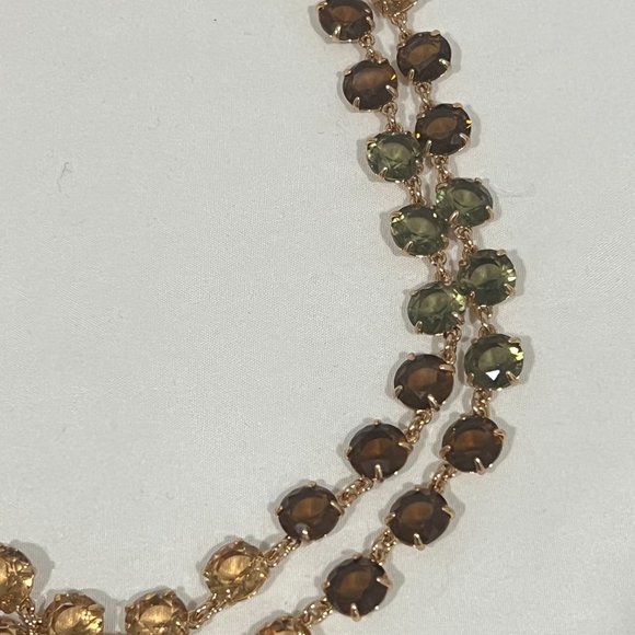 Lele Sadoughi Ombre Crystal Necklace - Picture 6 of 6